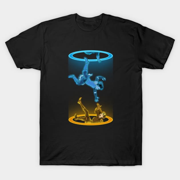 Spirit Portal T-Shirt by Littlebluestudios